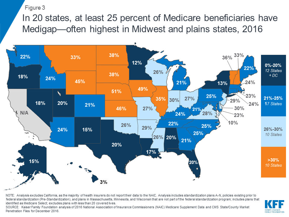 Medigap Enrollment and Consumer Protections Vary Across States KFF