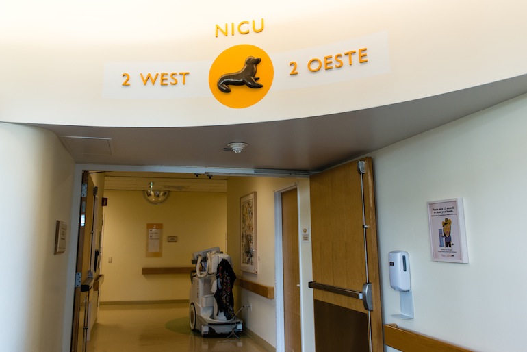 the neonatal intensive-care unit at Lucile Packard Children's Hospital in Palo Alto, California on Tuesday, October 20, 2015 (Photo by Heidi de Marco/KHN).
