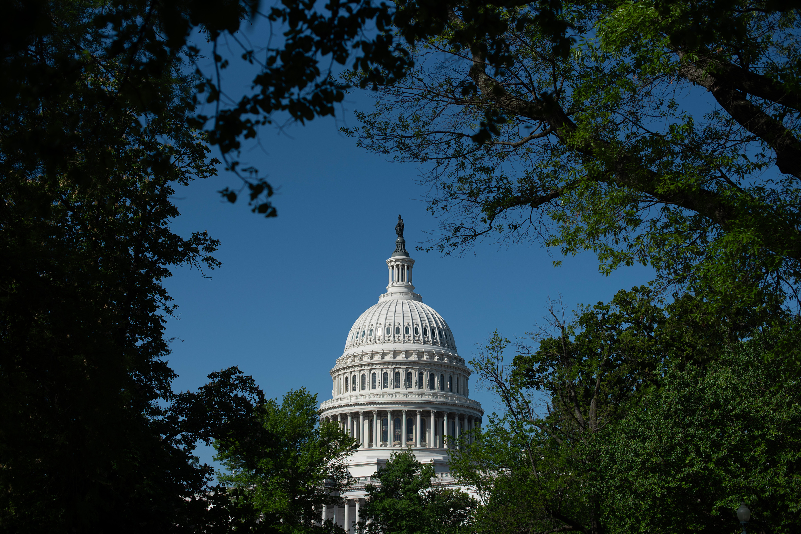 A photo of the rotunda of the U.S. Capitol.